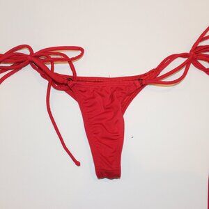 Coulbourne Red Bikini Bottoms
